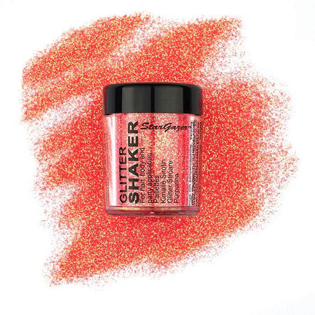 Stargazer Pastel Coral Glitter Shaker Pot 5g - Franklins