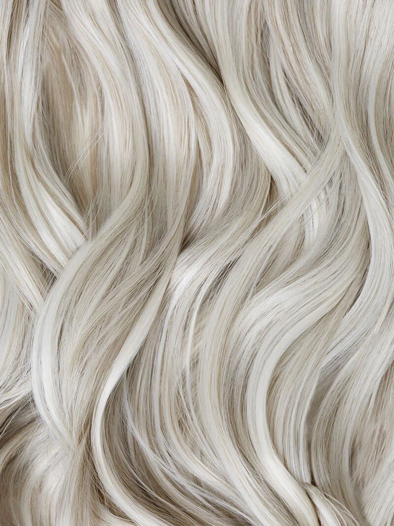 Stranded 20" Heat Resistant Curly Clip In Hair Extensions - Franklins