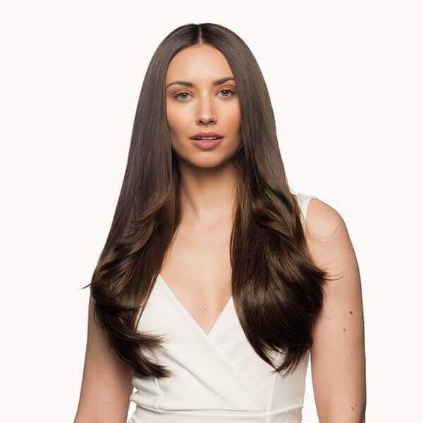Stranded 20" Heat Resistant Flicky Clip In Hair Extension - Franklins