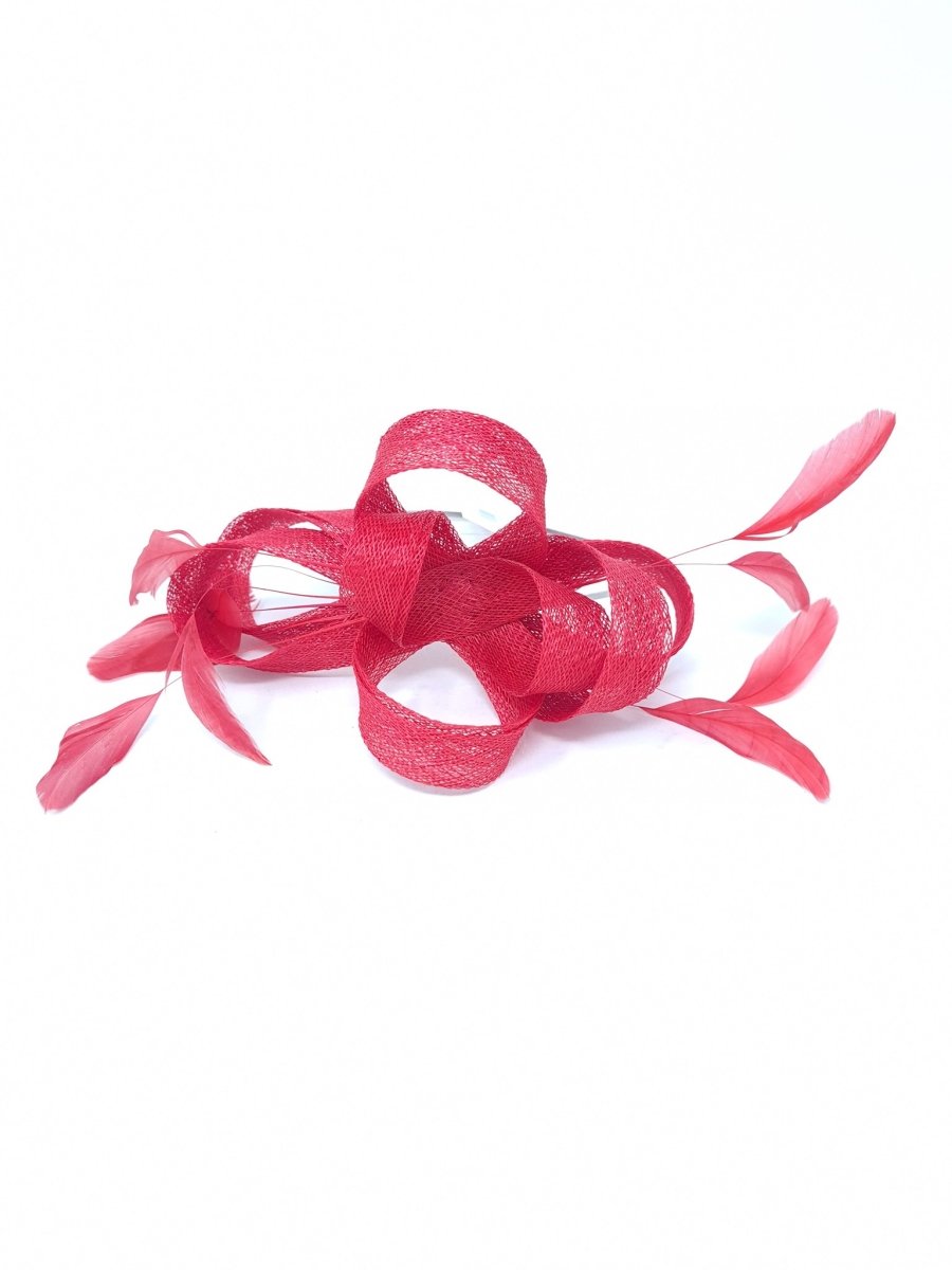 Tabasco Red Loop Fascinator - Franklins