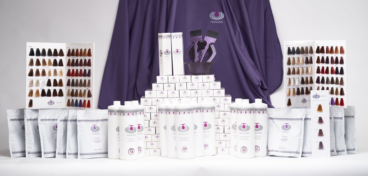 Temora Professional Permanent Hair Colour Deluxe Salon Deal - Franklins