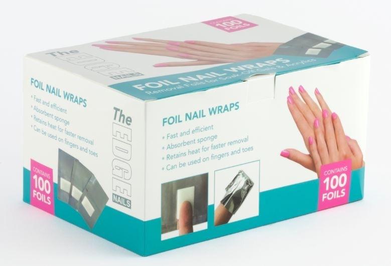 The Edge Nails Foil Nail Wraps (100) - Franklins