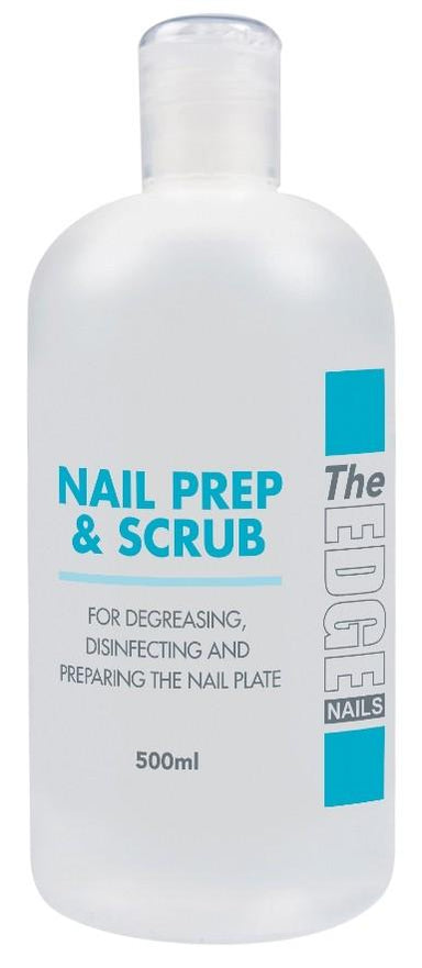 The Edge Nails Nail Prep & Scrub 500ml - Franklins