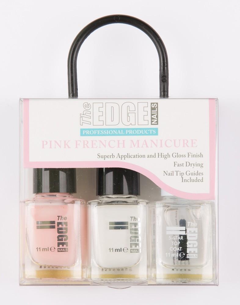 The Edge Nails Pink French Manicure - Franklins