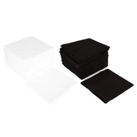 White Disposable Towels 50Pk - Franklins
