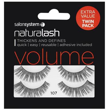 Salon System Naturalash Volume Twin Pack 107