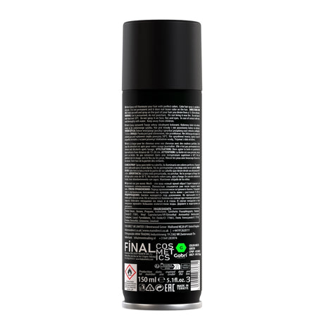 Gabri Professional Temporary Hair Colour Spray Green 150ml