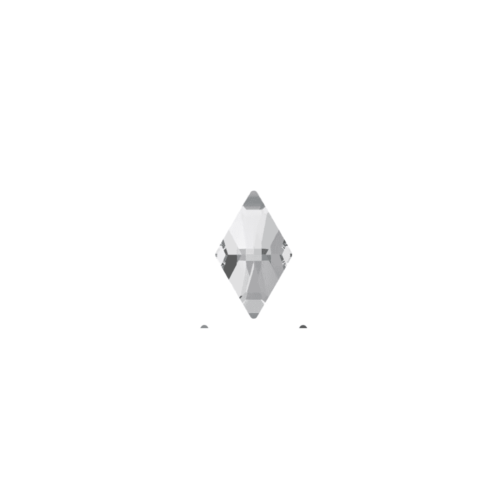 Swarovski Nail Art Clear Rhombus Crystals 5pcs
