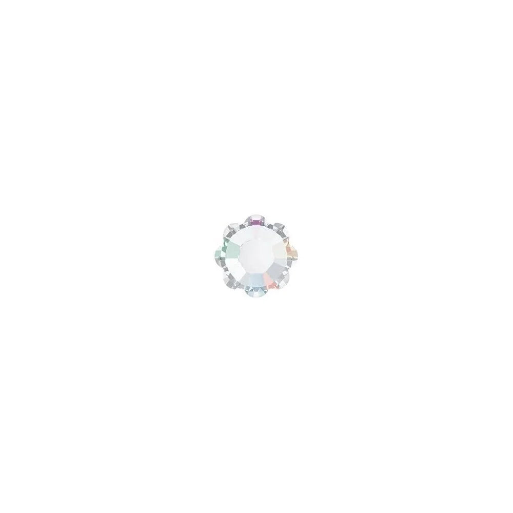 Swarovski Nail AB Flower Crystals Size 16 30pcs