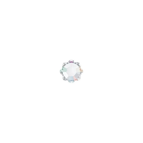 Swarovski Nail AB Flower Crystals Size 16 30pcs