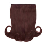 Stranded 20" Heat Resistant Flicky Clip In Hair Extension