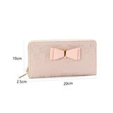 Blush Pink 'G' Zip Around Wallet Purse