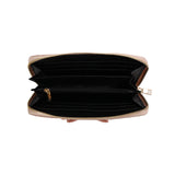 Blush Pink 'G' Zip Around Wallet Purse