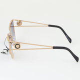 Lion Emblem Gradient Tinted Lens Sunglasses