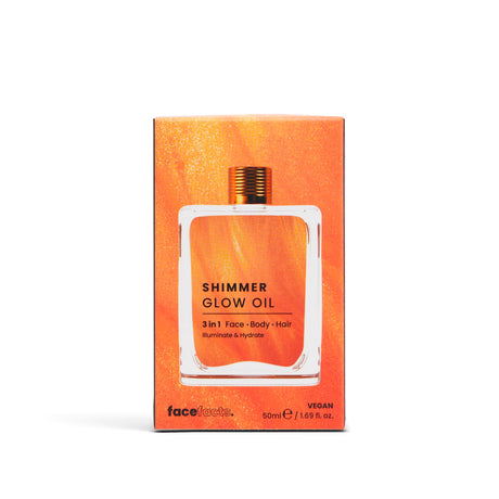 Face Facts Shimmer Glow Face Body Hair Oil 50ml