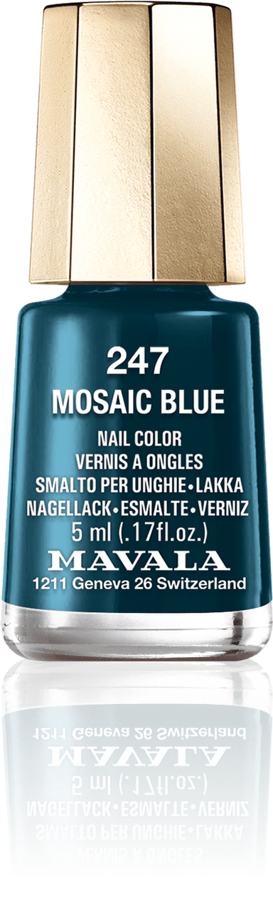 Mavala Mosaic Blue Nail Polish 5ml*