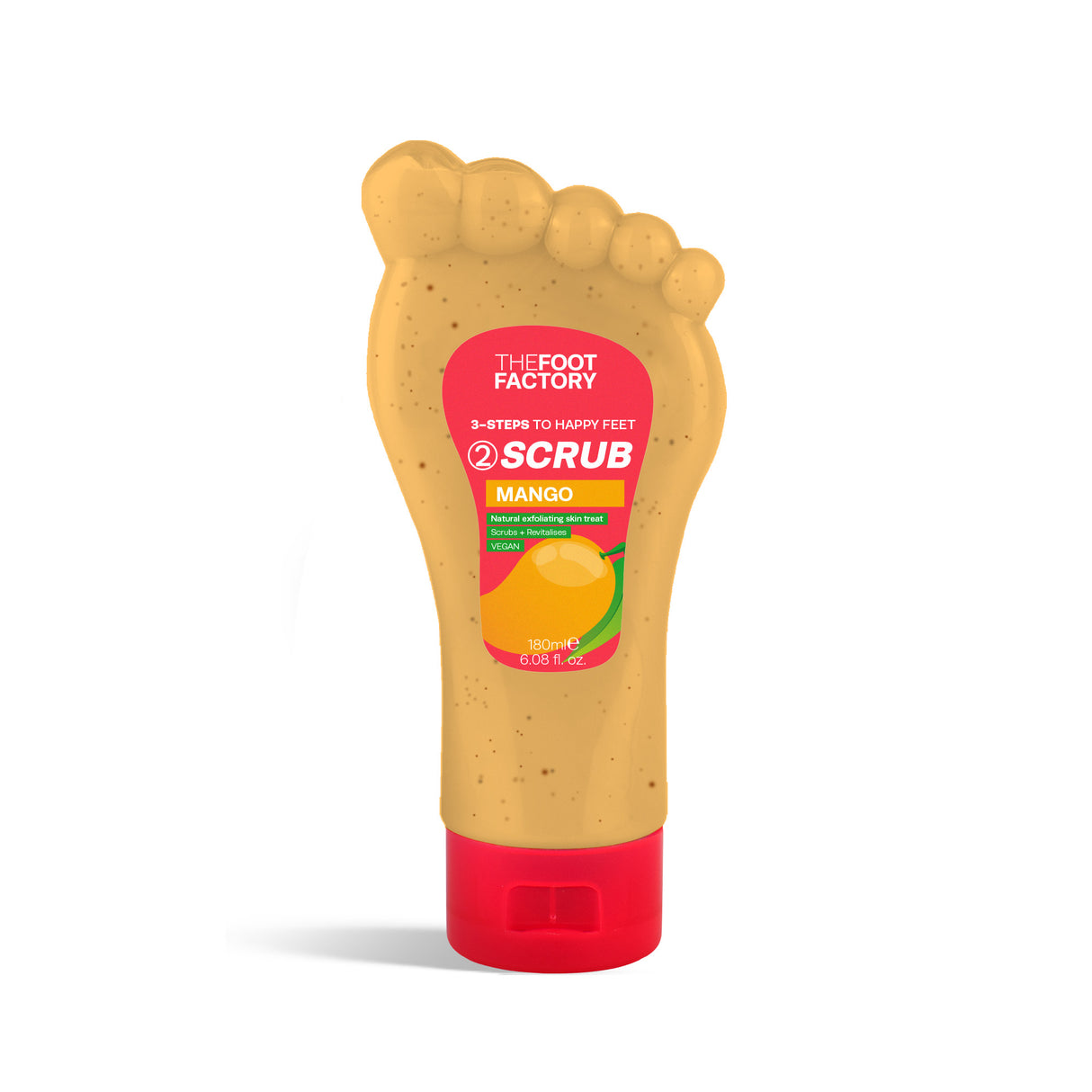 The Foot Factory Mango Foot Scrub 180ml