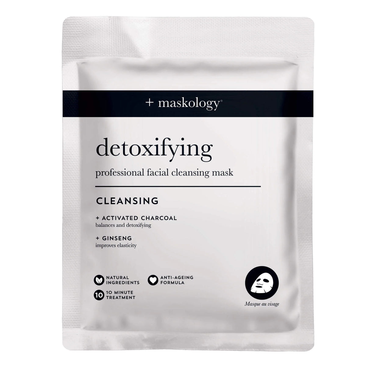 +maskology Detoxifying Professional Facial Cleansing Mask