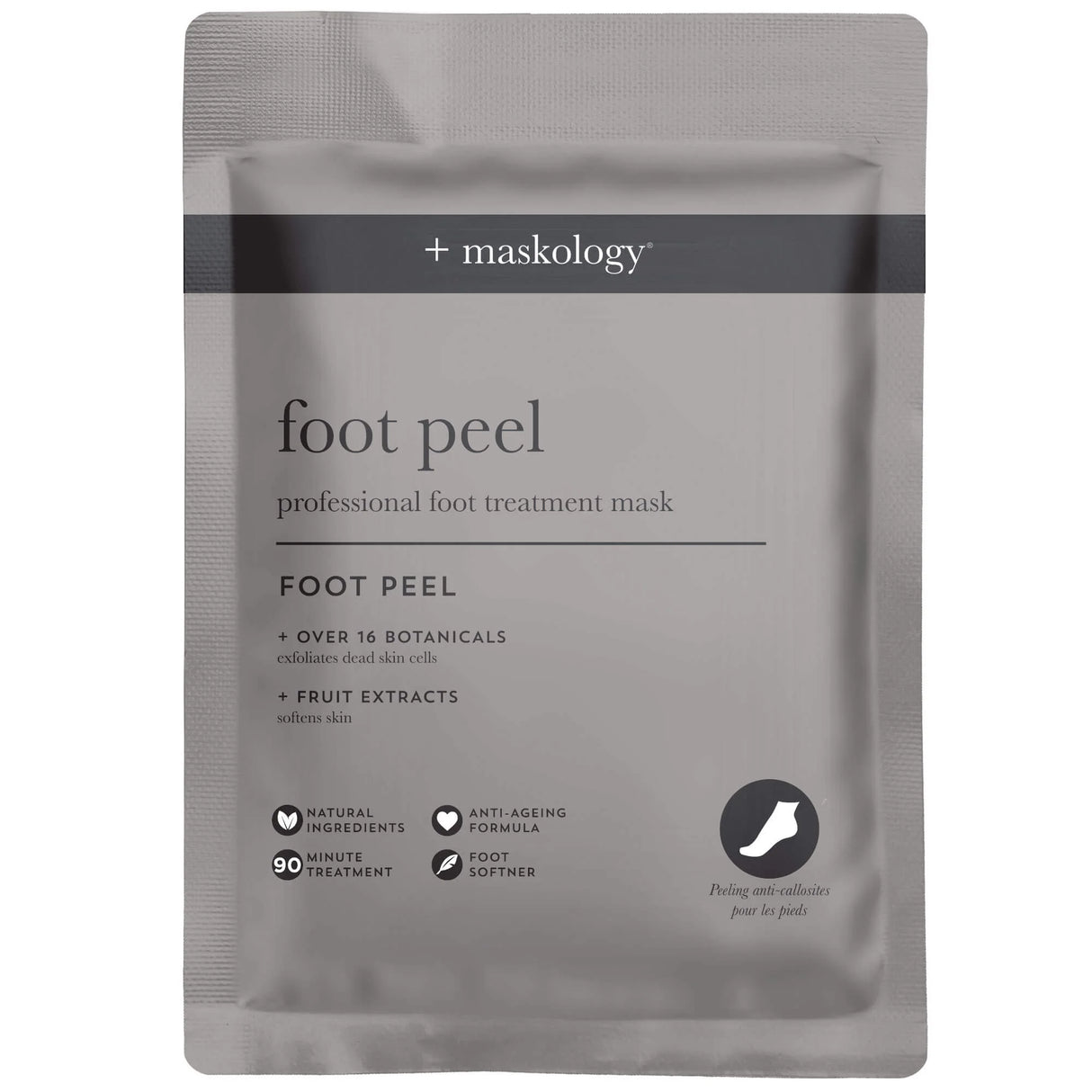 +maskology Professional Foot Peel Mask