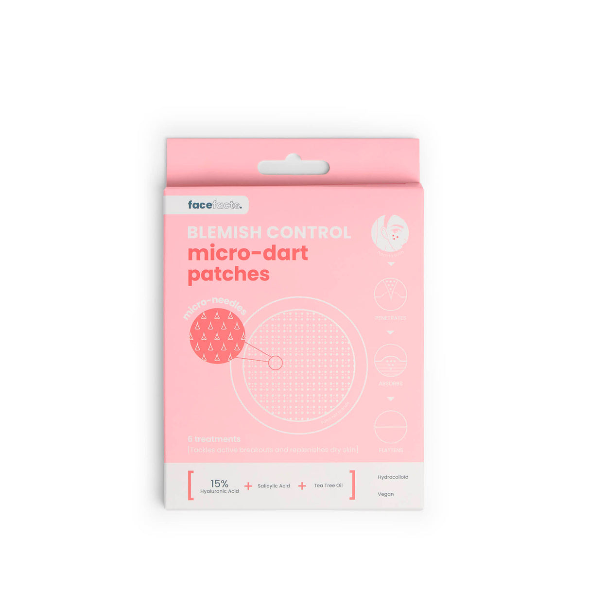 Face Facts Blemish Control Micro Dart Patches 6 Treatments