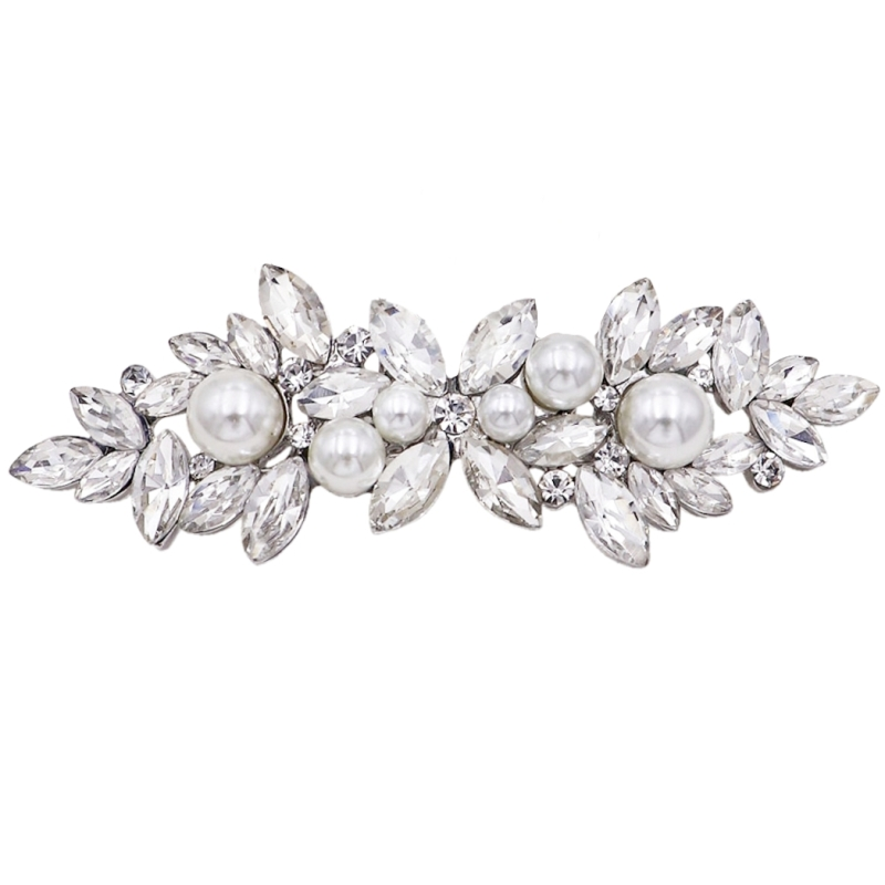 Athena Collection Vintage Barrette Pearl Clip