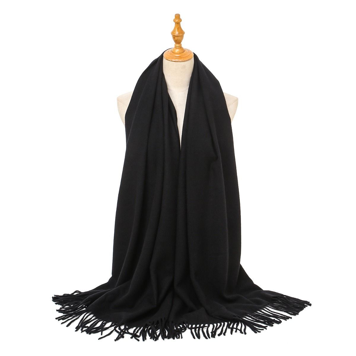 Black Pashmina Scarf