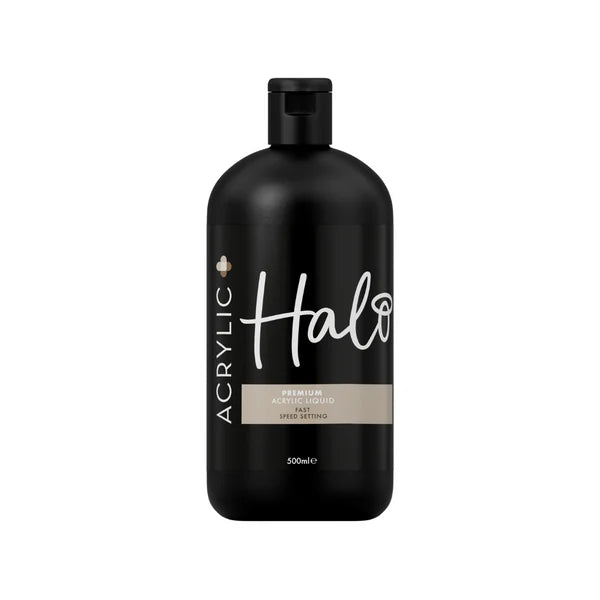 Halo Acrylic + Premium Acrylic Liquid Fast Speed Setting 500ml