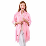 Rosy Pink Pashmina Scarf