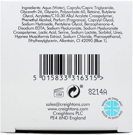 Creightons H20 Boost Hyaluronic Day Gel 50ml