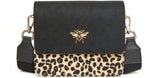 Alice Wheeler London Leopard Print Highbury Handbag