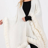 Ivory Luxury Faux Fur Trim