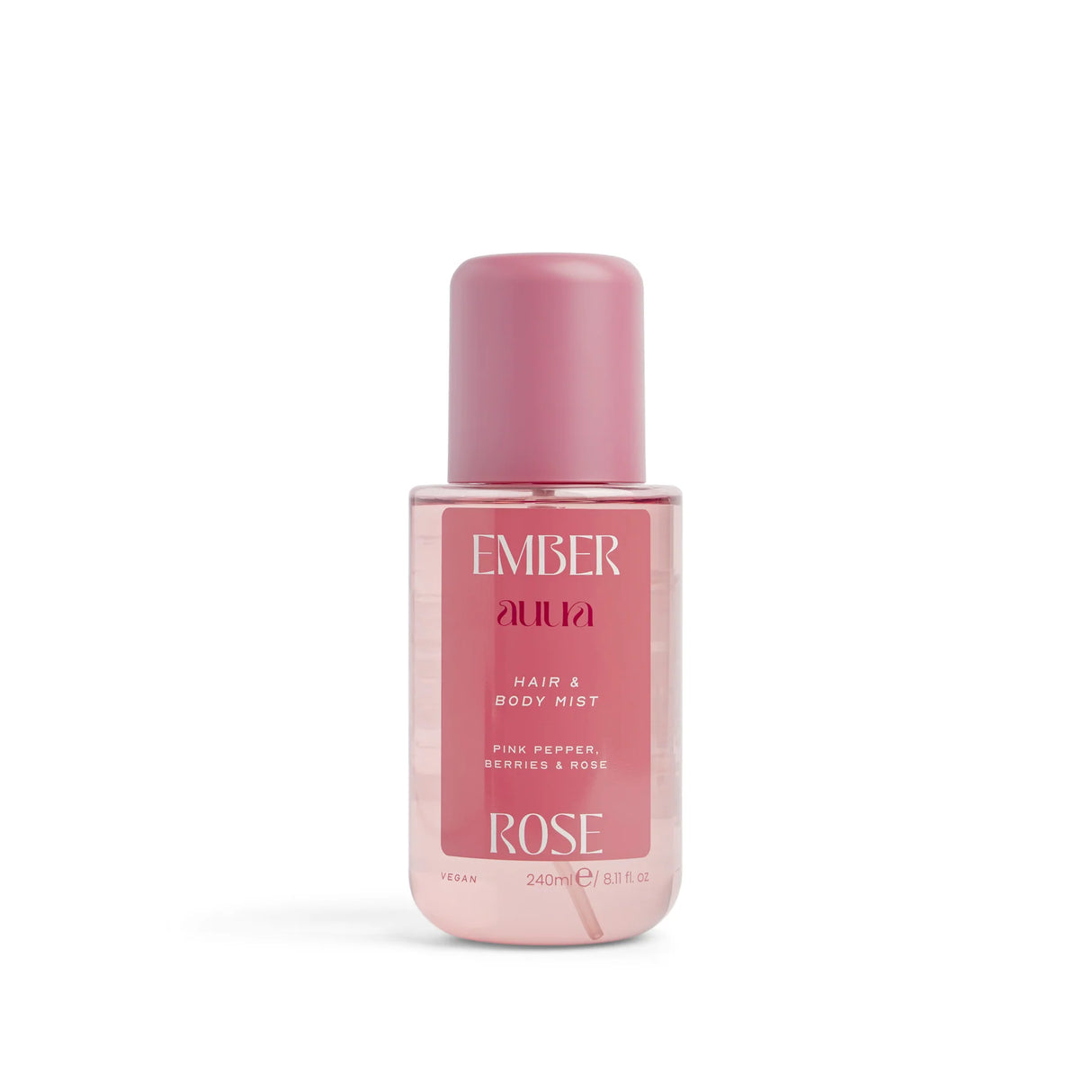 Auura Ember Rose Hair & Body Mist 240ml