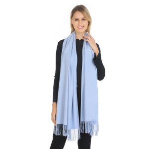 Baby Blue Pashmina Scarf
