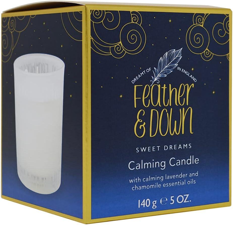 Feather & Down Calming Lavender & Chamomile Candle 140g
