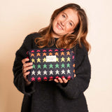 Zelly Woven Star Cosmetics Wash Bag