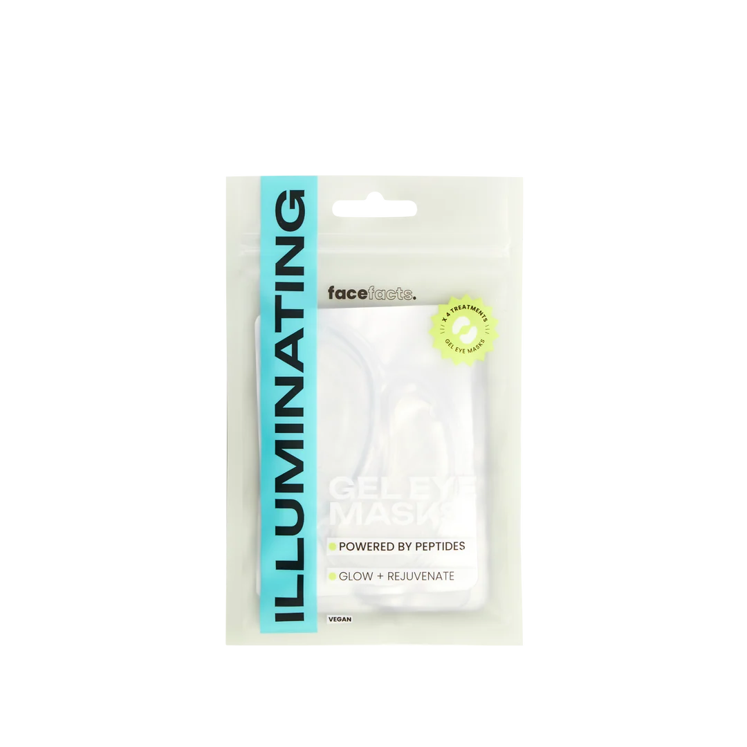 Face Facts Illuminating Peptide Gel Eye Patches 4Pk