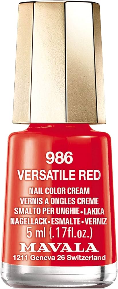 Mavala Versatile Red Nail Polish 5ml