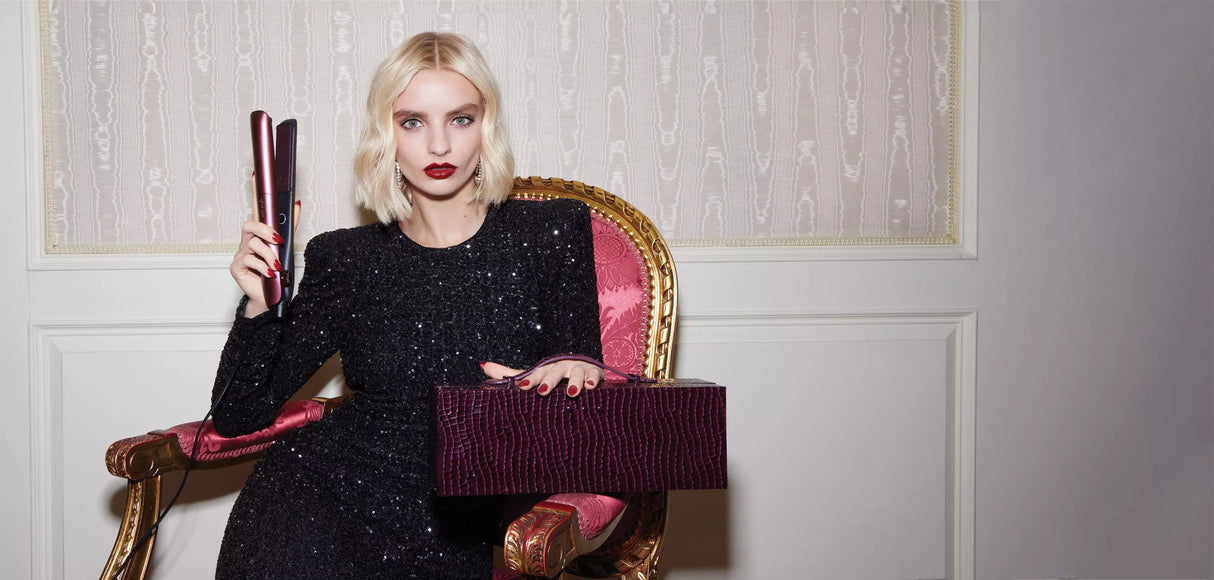 ghd Gold professional Advanced Styler Set Limited Edition Cherry Chic Collection