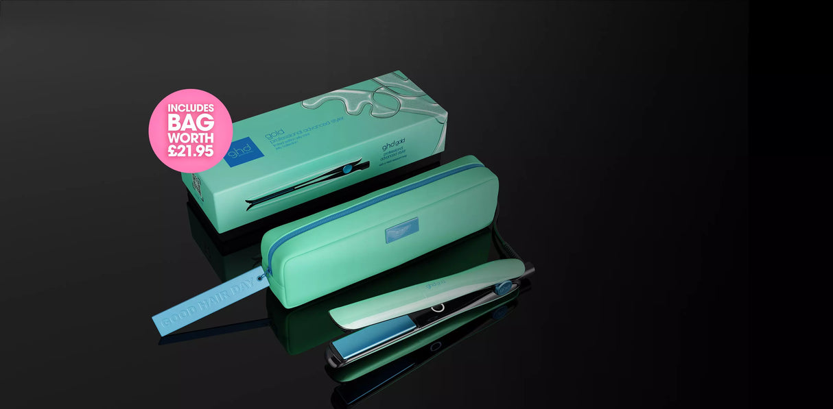 ghd gold Professional Advanced Styler Jelly Mint Limited Edition With Free Brush Gift