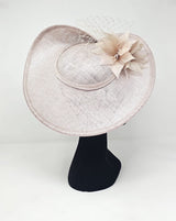 Metallic Almond Disc Floral Hairband Fascinator