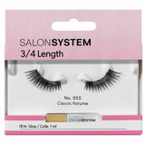 Salon System 3/4 Length Strip Lashes 055
