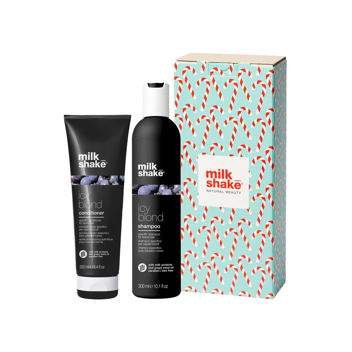 Milk_shake Icy Blond Shampoo & Conditioner Gift Set