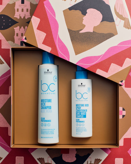 Schwarzkopf Bonacure Shampoo & Spray Conditioner Gift Set Moisture Kick