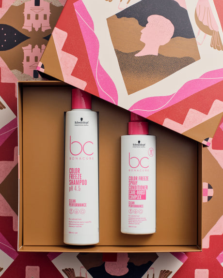 Schwarzkopf Bonacure Shampoo & Conditioner Gift Set Color Freeze
