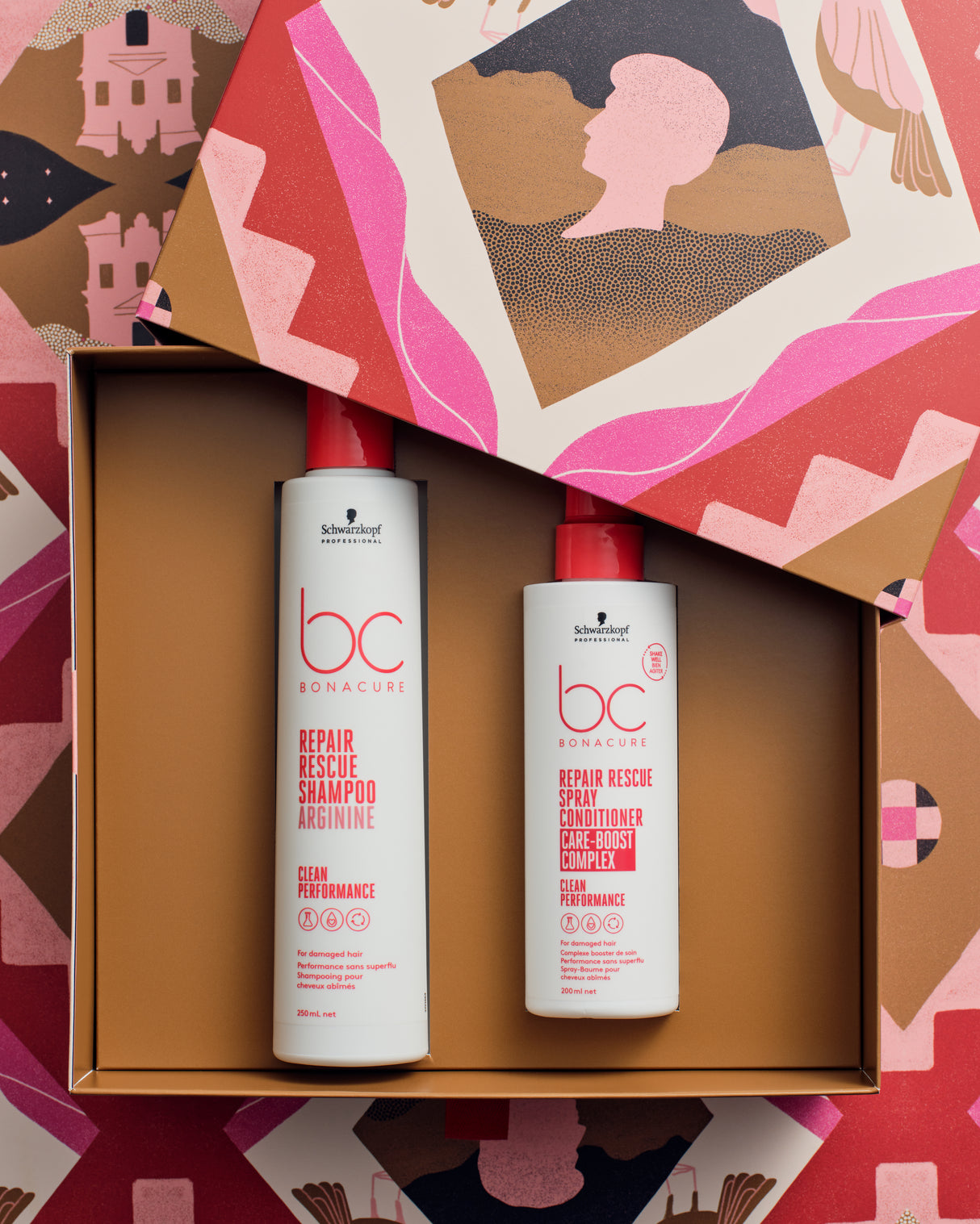 Schwarzkopf Bonacure Shampoo & Conditioner Gift Set Repair Rescue