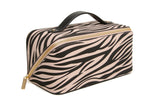 Alice Wheeler London Zebra Print Train Case