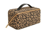 Alice Wheeler London Dark Leopard Print Train Case