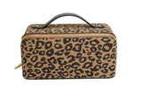 Alice Wheeler London Dark Leopard Print Train Case