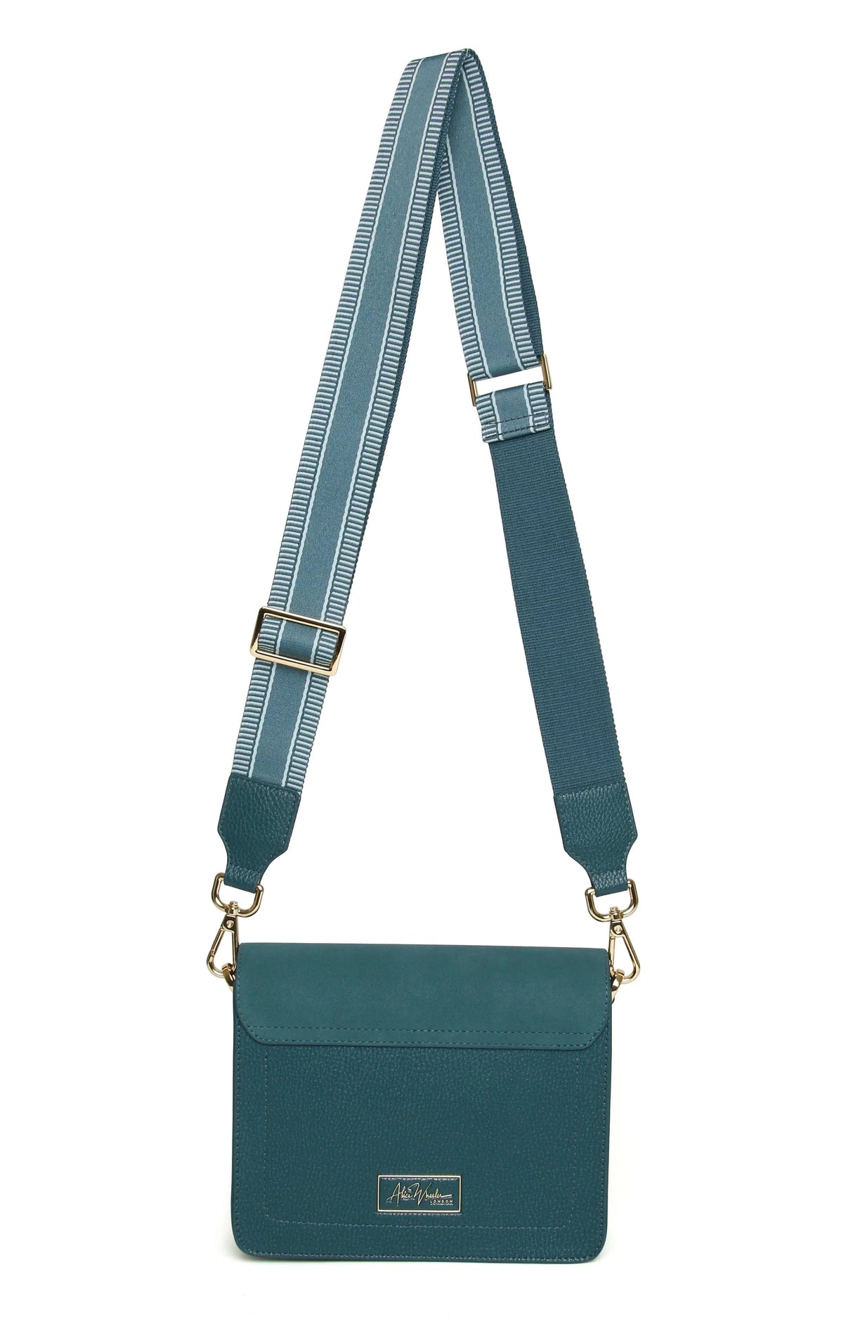 Alice Wheeler London Teal Highbury Handbag