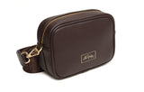 Alice Wheeler Chocolate Brown Mini Soho Cross Body Bag
